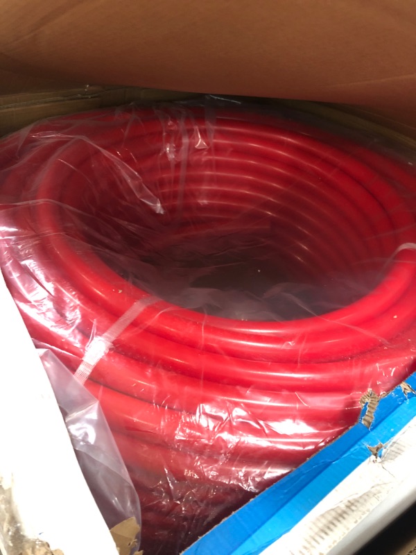 Photo 1 of 1 Inch x 300 Feet Red PEX-A, PEX Pipe Flexible Water Tubing for Plumbing, UA60R100 (1 IN X 300 FT)