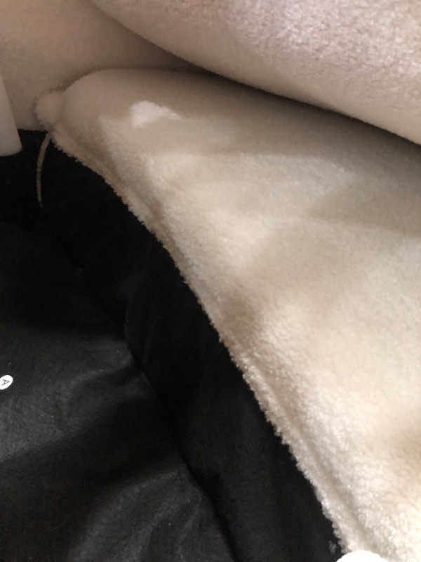Photo 1 of **BACK OF RECLINER AHS SOME DAMAGE** Oxford Baby Uptown Upholstered Glider Recliner Rocking Chair 360° Swivel for Nursery and Living Room - Boucle White