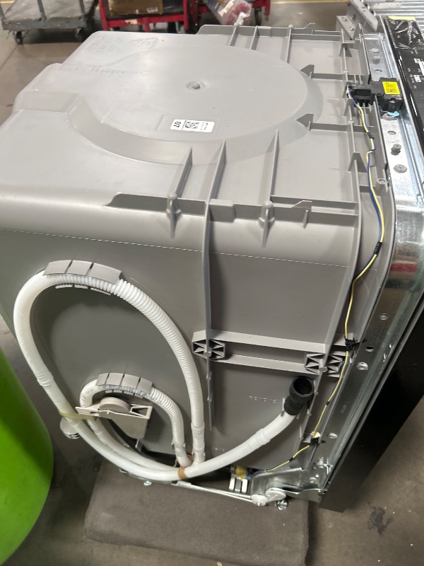 Photo 1 of ***************The bottom connector hose on the back is broken, Bottom cracked - leaks**************
GE 24 in. Built-in Tall Tub Top Control Black Dishwasher w/Sanitize, Dry Boost, 52 dBA GDT550PGRBB