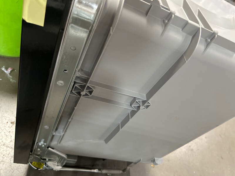Photo 1 of ***************The bottom connector hose on the back is broken, Bottom cracked - leaks**************
GE 24 in. Built-in Tall Tub Top Control Black Dishwasher w/Sanitize, Dry Boost, 52 dBA GDT550PGRBB