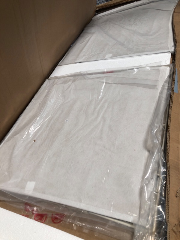 View 3 of **ONLY 1 BOX , MISSING BOX 1** PARTS ONLY*** Full LED Bed Frame with Storage Headboard & 2 Storage Drawers, Princess Velvet Upholstered Bed with Vertical Tufted Headboard Design for Girls, USB & Type-C Charging Ports, Wooden Slats Support, Pink