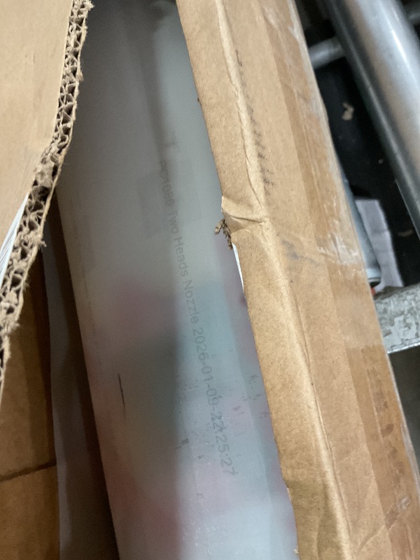 Photo 1 of **SOME IS USED** Welacer DTF Transfer Film Roll 24 Inch x 328 FT for Double-Side Matte Clear Pretreat Sheets, PET Heat Transfer Paper for Inkjet Printer Direct Print(Hot & Cold Peel)