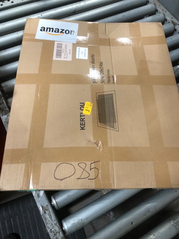 Photo 1 of (2 Pack) 20" x 24" Plexiglass Sheets 1mm Thick, Clear Acrylic Sheets Panel Cut to Size Plexiglass Acrylic Board, Cut with Engraver, Power Saw or Hand Tools, No Laser Cut.