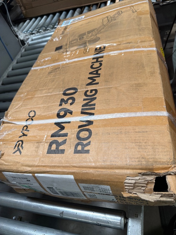 Photo 1 of (used, missing major parts(sold for parts) YPOO Rowing Machine for Home, 350LB 16-Level Magnetic Resistance Foldable