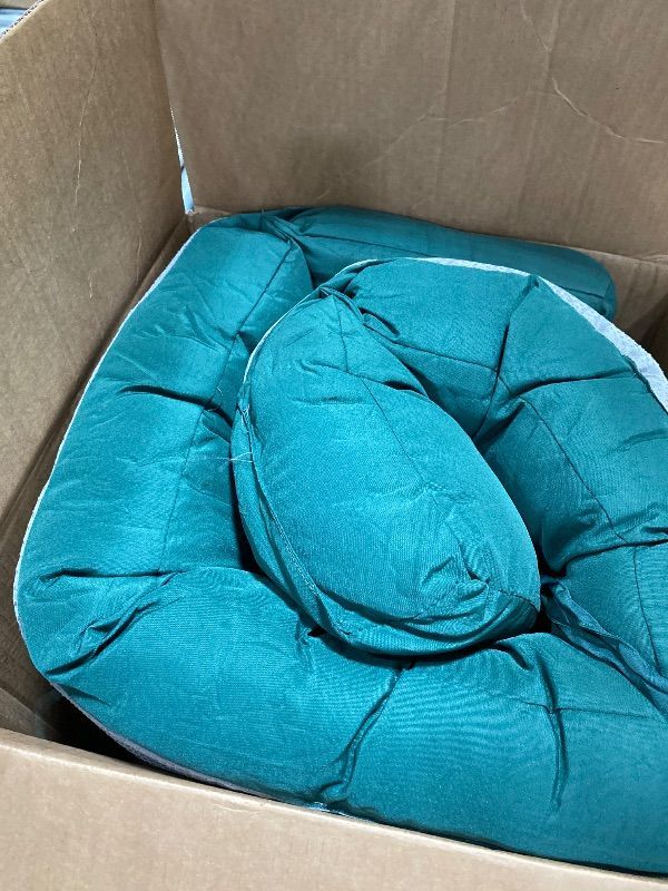 Photo 1 of 1 Pack 76 x 22 x 4.7" Waterproof Chaise Lounge Chair Cushion Outdoor Green