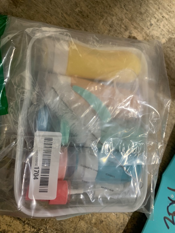 Photo 1 of 18pack Travel Bottles for Toiletries:Silicone TSA Approved-Containers for Toiletries,Leak Proof Refillable Liqus Shampoo And Conditioner Essentials toiletry Bottles