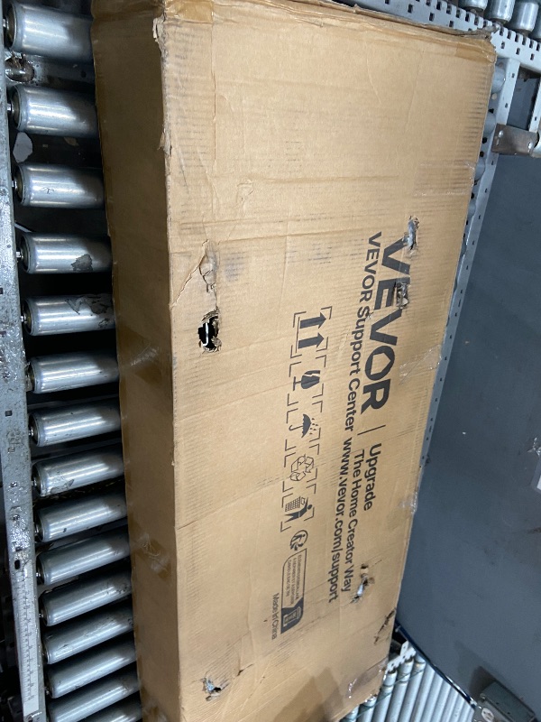 Photo 1 of *** CHECK COMMENTS**** VEVOR 2 in 1 Hand Truck, 1000 lbs Load Capacity for 4-Wheel Mode, Convertible Hand Truck Dolly with Non-Slip Handle & Wheels, Portable Trolley Dolly for Moving Home, Office, Warehouse, Supermarket