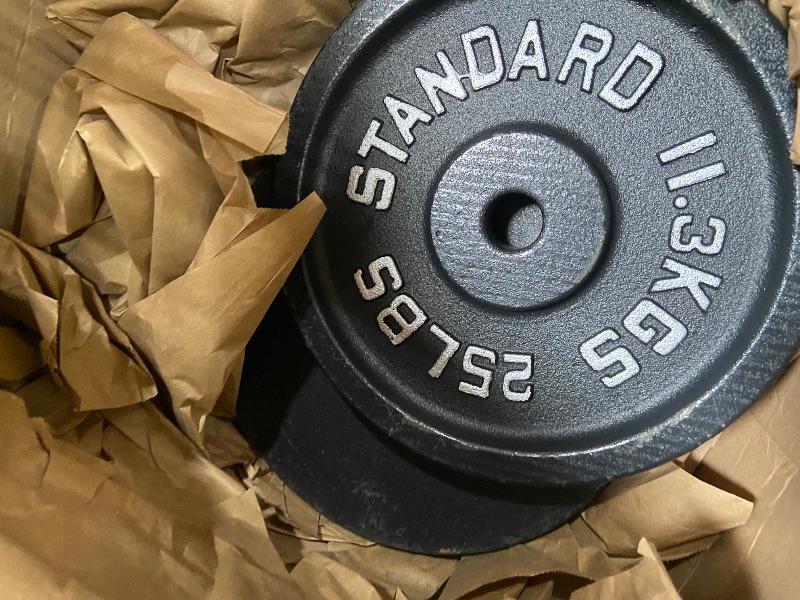 Photo 1 of (2) 25lb plates