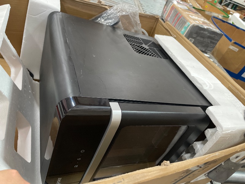 Photo 1 of ****NON FUCNTIONAL, PARTS ONLY **** ICEVOKE Nugget Ice Maker Countertop - 34lbs/Day, Black