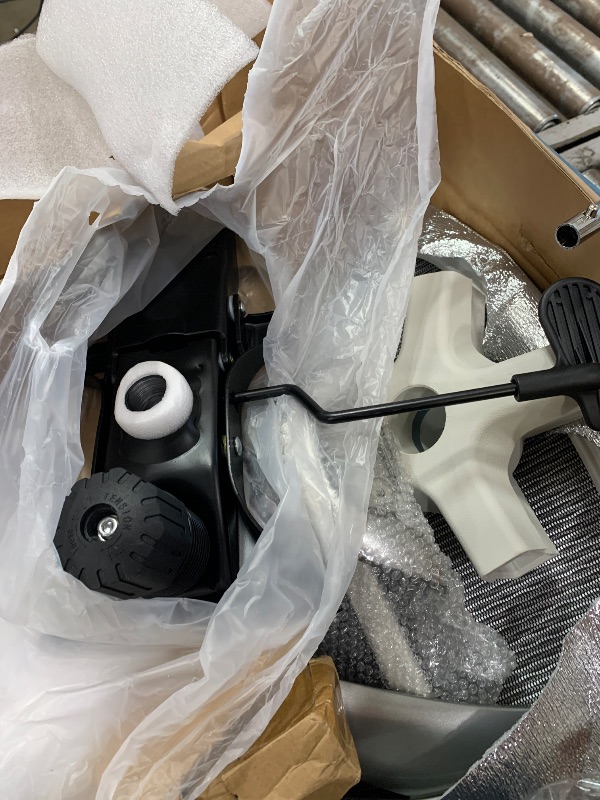 View 5 of ****MISSING PARTS TO WHEELS , PARTS ONLY ***** ELABEST X100 Ergonomic Mesh Office Chair with Footrest