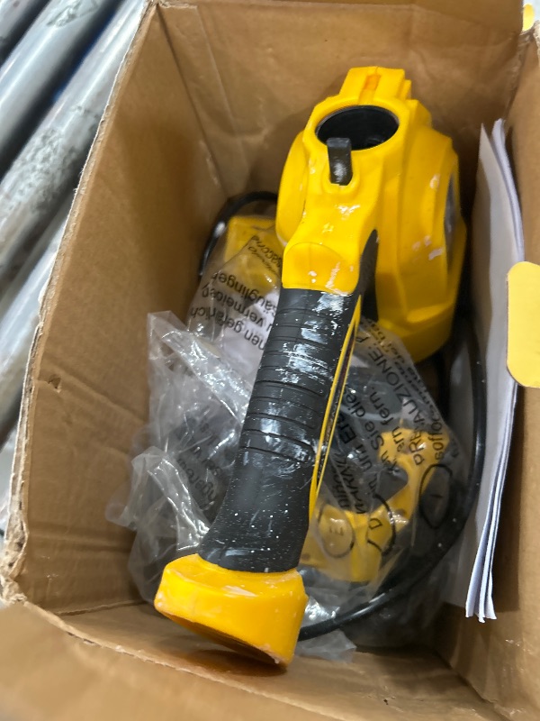 Photo 1 of 1000W High Power Paint Sprayer, HVLP Electric Spray Paint Gun with 6 Brass Nozzles & 3 Patterns, 1400ml Large Container, 1200ml/Min High Flow for House Painting, Cabinets, Furniture, Fence & DIY