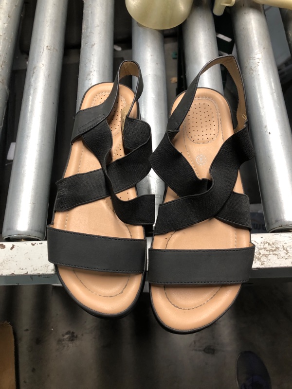 View 2 of ***STOCK PHOTO FOR REFERENCE ONLY*** mysoft Women's Walking Sandals Air Cushioned Support