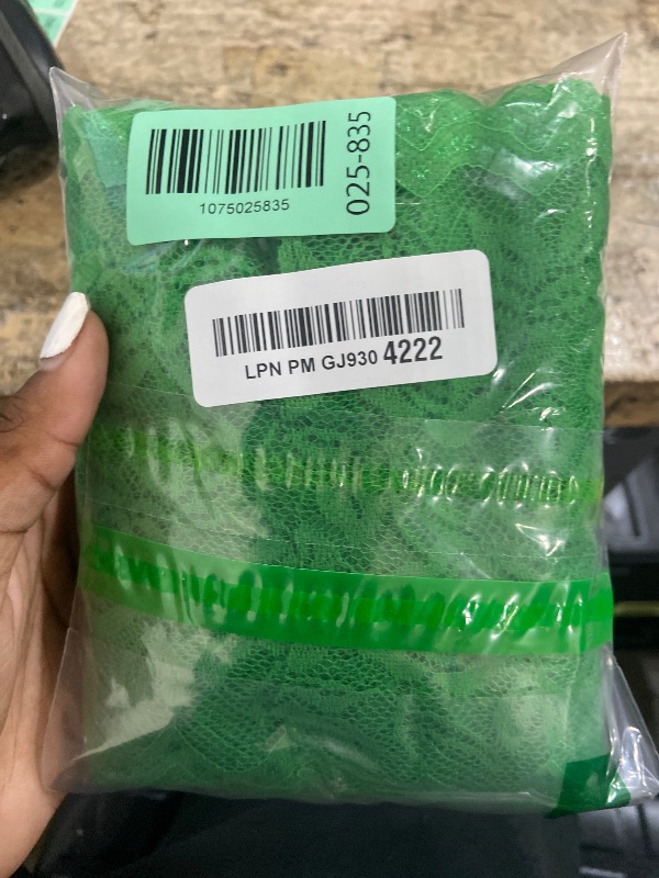 Photo 1 of 11 Yards Width 6inch Rose Embroidered Lace Ribbon Stretch Lace Trim Fabric for DIY Sewing Crafts Garment Embellishments Burlap Party Table Decorations (Green)