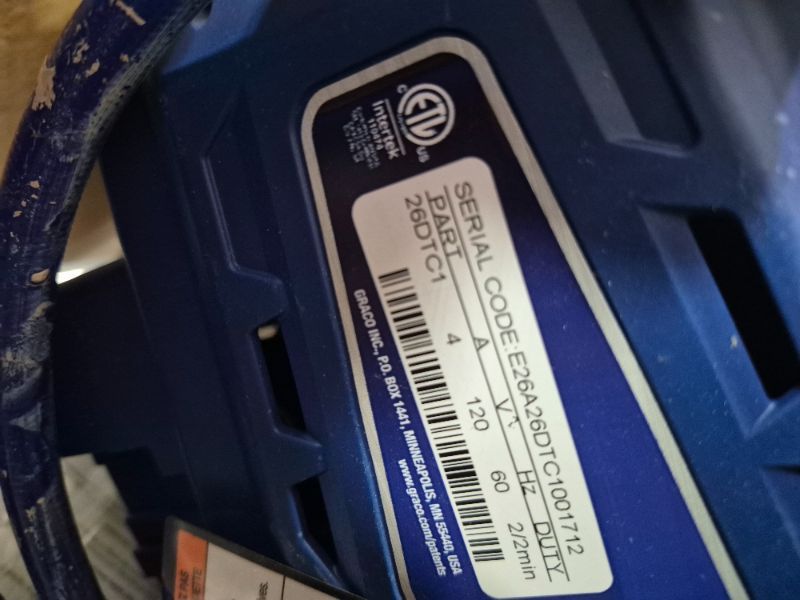 View 5 of **MISSING SPRING** Graco TrueCoat One Airless Paint Sprayer, Electric TrueAirless