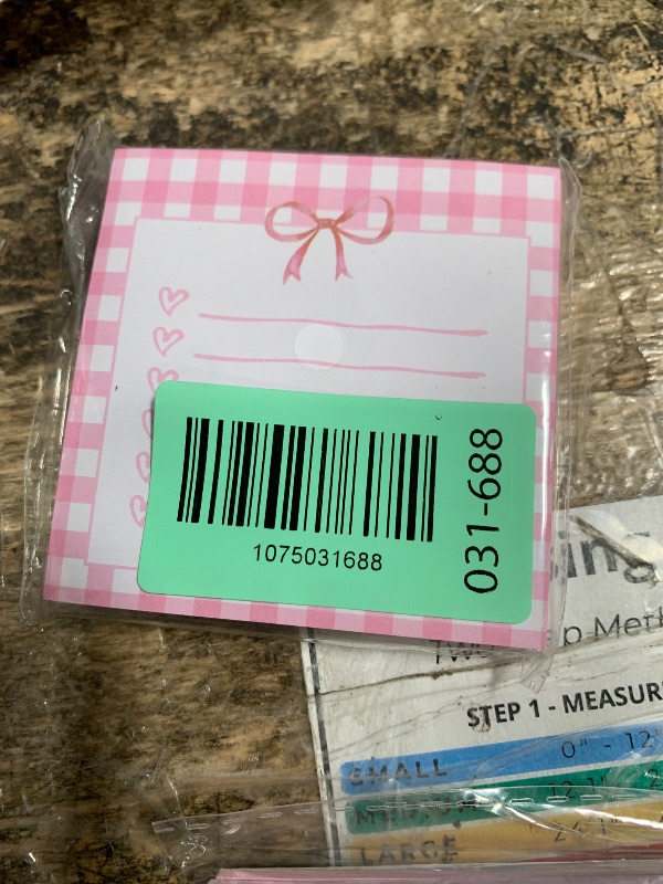 Photo 1 of 1 Pcs Coquette Bow Sticky Notes, 3x3 Inch Pink Note Pad