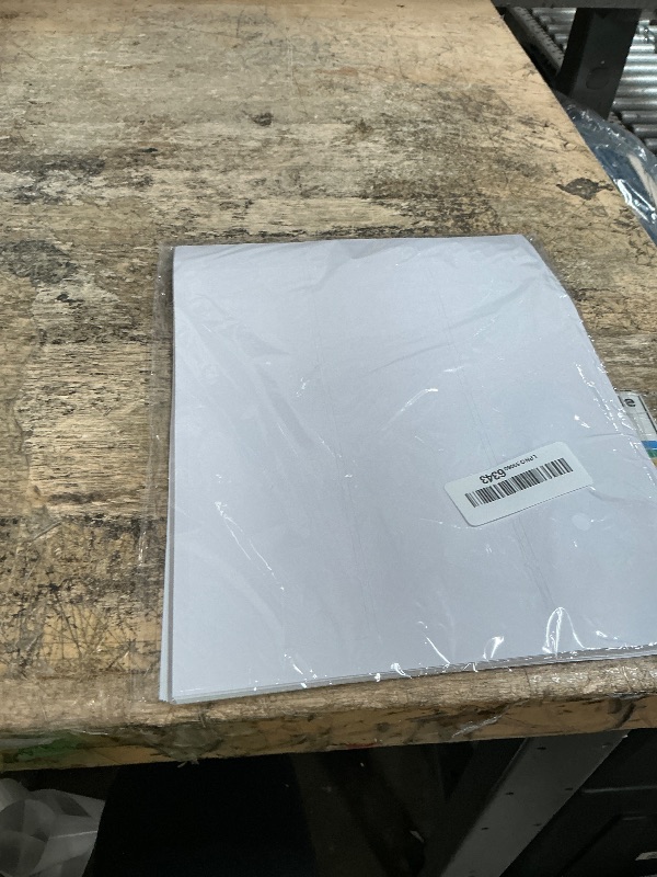 Photo 1 of 1" x 2-5/8" Address Labels 900 Labels Sticker Paper for Laser/Ink Jet Printer mailing Labels 8.5"×11" White 30 per Sheet
