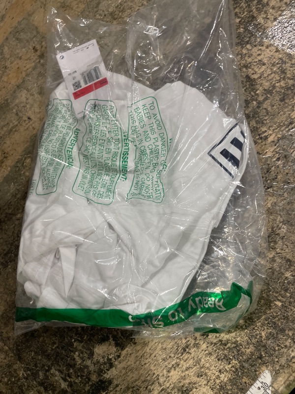 View 4 of ***SEE NOTES***Nike Men's USA Crest Tee, White, Large