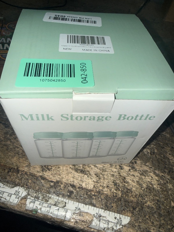 Photo 1 of 10oz Breastmilk Storage Bottle, Compatible with Momcozy Milk Cooler 22oz & Spectra Pumps, BPA-Free Wide-Neck Collection Bottles for Pumping & Fridge, Breastfeeding Essentials, 4PCS