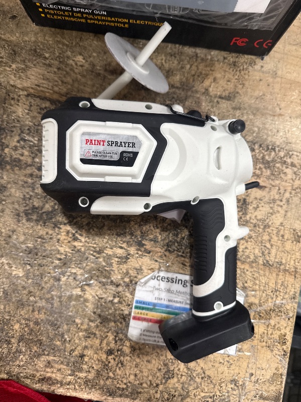 Photo 1 of ***SEE NOTES***Cordless Paint Sprayer Compatible with DEWALT 20V MAX Battery (1400ML)