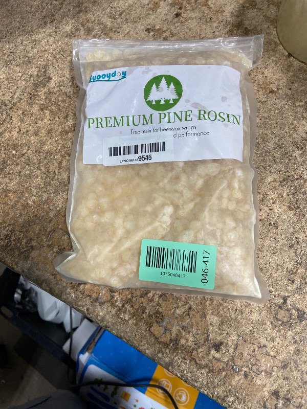 Photo 1 of 1.1 Pound Pine Resin Natural for Beeswax Wraps