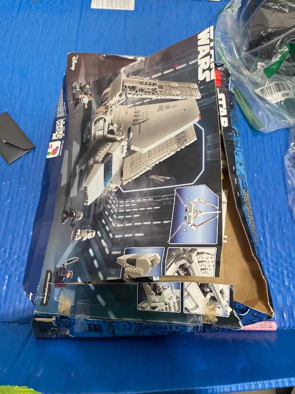 Photo 1 of ****MISSING PIECES***
LEGO Star Wars: The Mandalorian Imperial Lambda-Class Shuttle - Collectible Building Set for Boys & Girls, Ages 14+ - with 5 Minifigures - Gift Idea for Teens - 75459