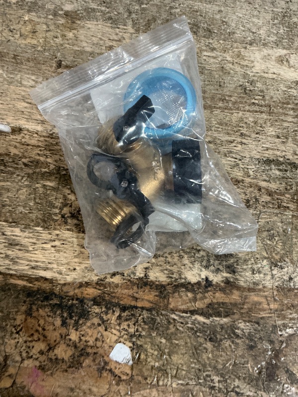 Photo 1 of 1/2/4 Pack 2 Way Hose Splitter, for 3/4" Hose Connector, with Rubber Washers & Tapes