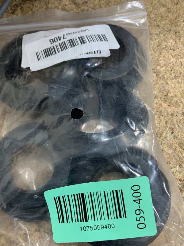 Photo 1 of 1 Inch Flexible Tank Adapter Bulkhead Fittings, 5pc