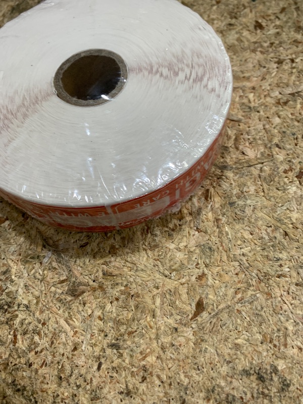 Photo 1 of 1 x 3 Inch Handle with Care 1000 Permanent Adhesive Fragile Stickers for Shipping Moving Glass Labels (1 Roll, 1000 Labels)