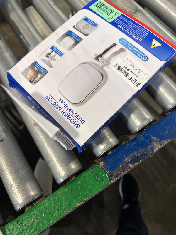 Photo 1 of **MISSING PARTS**
TAILI Shower Mirror Fogless for Shaving, Anti Fog Shaving Mirror with Razor Holder NO-Drilling,Removable,Shatterproof & Waterproof,Wall Mounted Bathroom Accessories with Powerful Suction(White)
