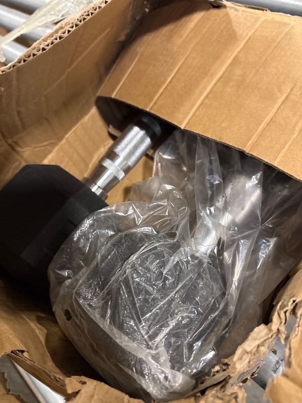 View 1 of *** Correctl UPDATED 4/30***F
Iron Crush Hex Dumbbells - Heavy Duty PVC Coated Weights, Chrome-Plated Knurled Handles - Workout, Exercise, Lifting, Body Building Home Gym Training Gear -20 ilb set -2 dumbells