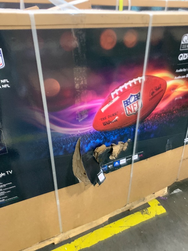 Photo 1 of ***FINAL SALE NO RETURN *PARTS **** TCL 98 Inch Class QM6K Series | Mini LED QLED 4K HDR | 98QM6K, 2025 Model | 120HZ-144HZ High Brightness Smart Google TV Dolby Atmos Onkyo Audio | Voice Remote Alexa Gaming Streaming Television