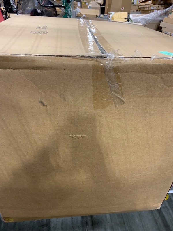 Photo 1 of *** USED MINOR SCRATCHES ON TOP PART OF DESK*** Flash Furniture Billie Student Desk - Walnut Open Front School Desk - Silver Metal Frame - 24"W x 18"D Adjustable Height, Durable for School or Remote Learning