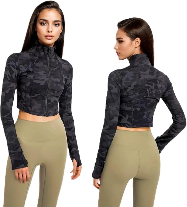 Photo 1 of ***STOCK PHOTO, ITEM/ COLOR MAY VARY***Roselux Women's Long Sleeve Stretch Crewneck Ribbed T-Shirt Fitted Casual Basic Tops(3922,Grey-S)***STOCK PHOTO, ITEM/ COLOR MAY VARY***