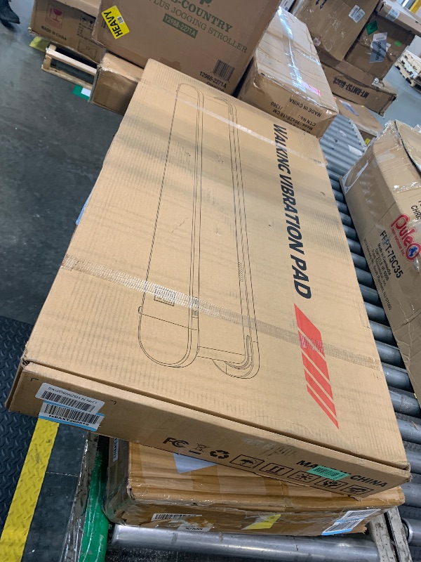 Photo 1 of ***Error Code Displayed*** Walking Pad Treadmill with APP, 3 in 1 Under Desk Treadmills, 2.5HP Low Noise Walking Vibration Pad with Remote Control,Portable Treadmill for Home Office, Red