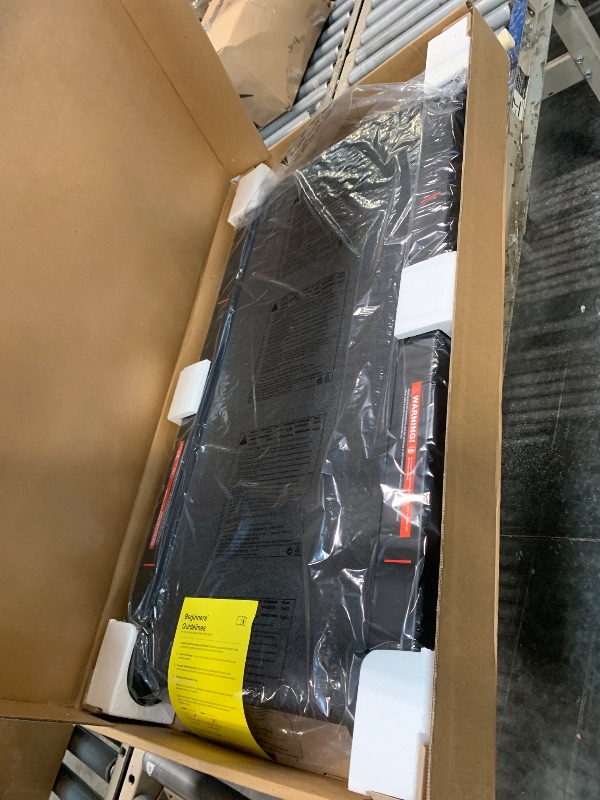 Photo 1 of ***Error Code Displayed*** Walking Pad Treadmill with APP, 3 in 1 Under Desk Treadmills, 2.5HP Low Noise Walking Vibration Pad with Remote Control,Portable Treadmill for Home Office, Red