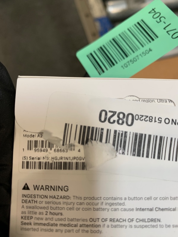 Photo 1 of ** FACTORY SEALED** Apple AirTag (1st Generation). Keep Track of and find Your Keys, Wallet, Luggage, Backpack, and More. Simple one-tap Set up with iPhone or iPad, Bluetooth