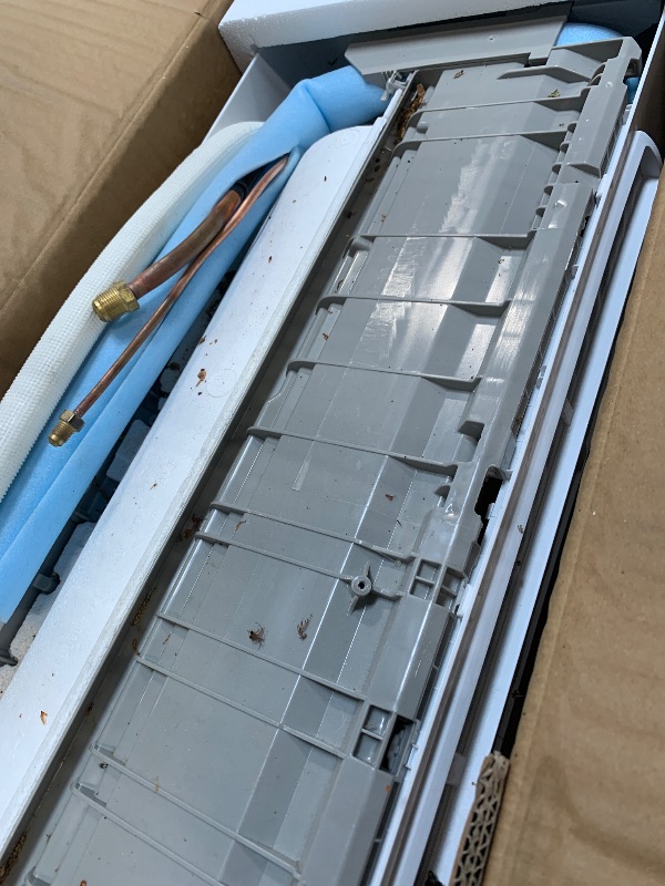Photo 1 of ** VERY USED/ DAMAGE**  YITAHOME 12000 BTU Mini Split Air Conditioner Heat Pump System, Wifi Enabled 20 SEER2 115V Inverter Ductless AC Cool Up to 750 Sq. Ft, Compatible with Alexa, Complete Installation Kit, WhiteM