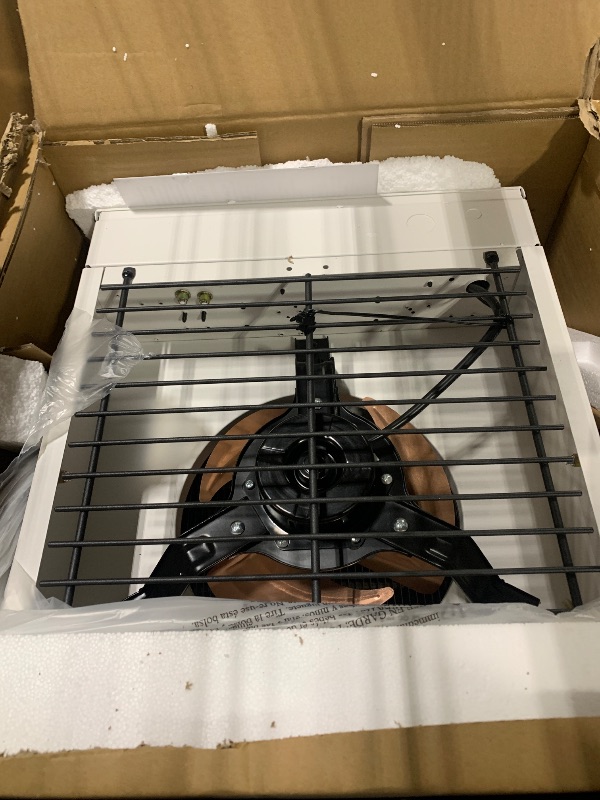 Photo 1 of *MAJOR DAMAGE*
VEVOR Electric Garage Heater, 10000-Watt with Remote Control & 10 Hour Timer & Overheat Protection Wall/Ceiling Mounted Shop Heater, Commercial Fan-forced for Indoor Workshop Warehouse,240V White