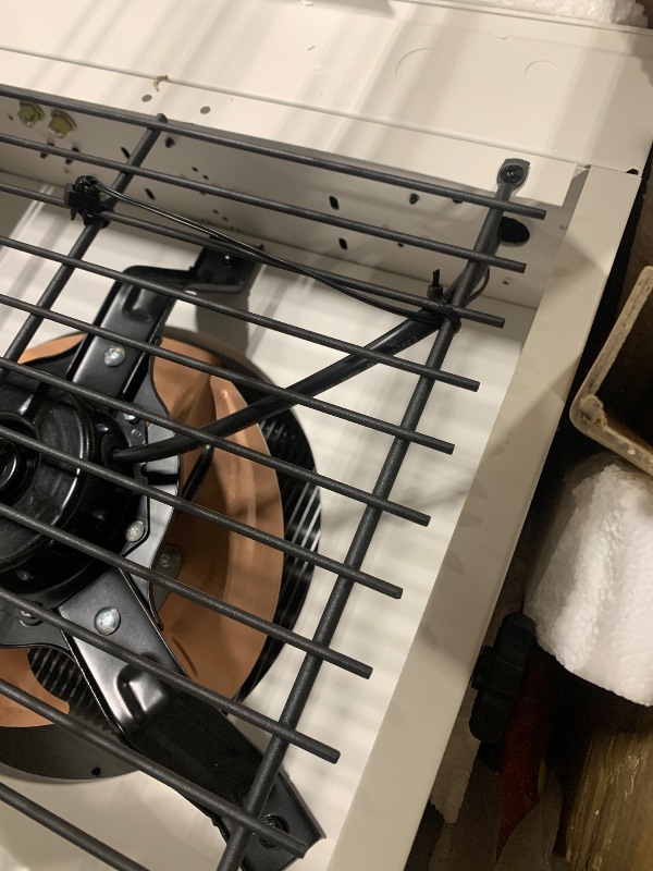 Photo 1 of *MAJOR DAMAGE*
VEVOR Electric Garage Heater, 10000-Watt with Remote Control & 10 Hour Timer & Overheat Protection Wall/Ceiling Mounted Shop Heater, Commercial Fan-forced for Indoor Workshop Warehouse,240V White