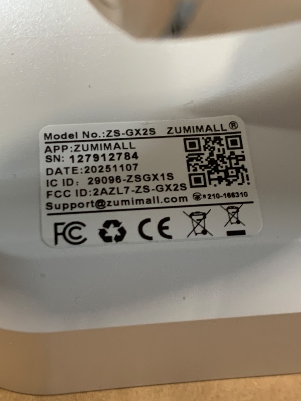 Photo 1 of *** 2 PACK *** ZUMIMALL 2K Solar Security Cameras Wireless Outdoor 4-Pack, Solar Powered Cameras for Home Security with 360° View, Color Night Vision, 2-Way Talk, AI Motion Alert, Siren, CloudEdge App Supported