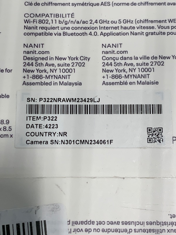 Photo 1 of *** NO BREATHING BAND *** Nanit Travel Light Bundle Pro Camera with Portable Flex Stand, Sound + Light Audio Monitor & Baby Night Light, and Travel Case - Green