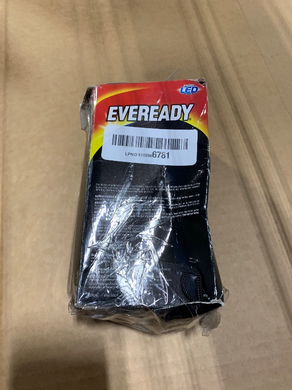 Photo 1 of *** 1 PACK *** EVEREADY LED Flashlights (4-Pack), Bright Flashlights for Emergencies and Camping Gear, Flash Light with AA Batteries Included, Blue/Yellow (4-Pack)