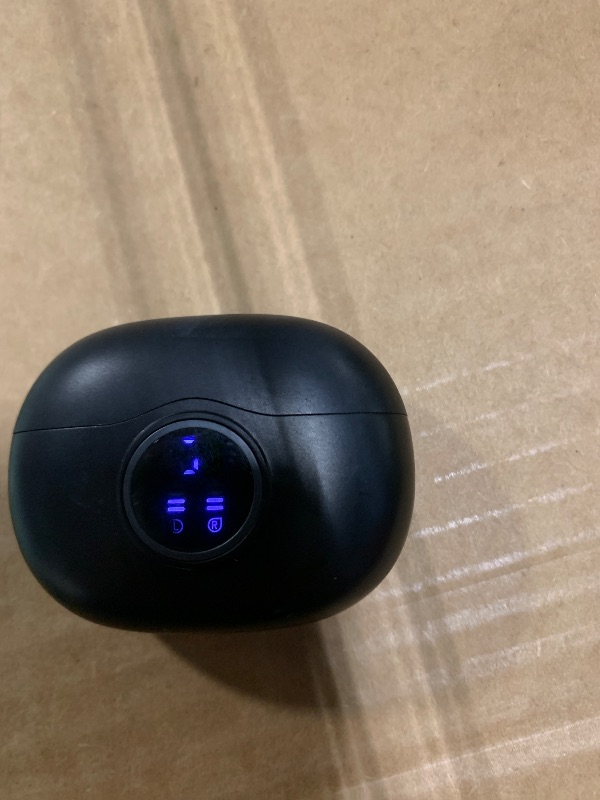Photo 1 of *** NO USB CABLE *** Fhumsh Ear Buds with ENC Noise Canceling Headset LED Digital Display, Lightweight Stylish Open Ear Buds for Daily Use, Commuting and Travel Relax