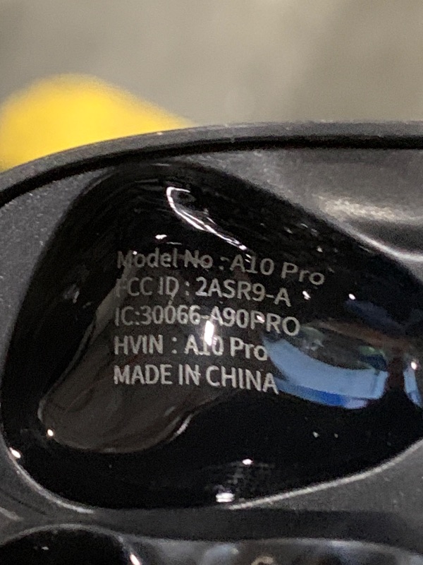Photo 1 of *** NO USB CABLE *** Fhumsh Ear Buds with ENC Noise Canceling Headset LED Digital Display, Lightweight Stylish Open Ear Buds for Daily Use, Commuting and Travel Relax