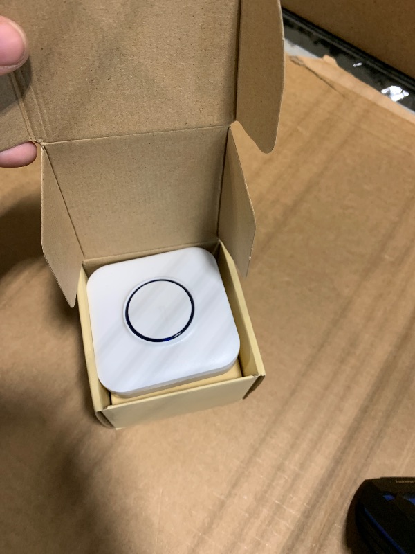 Photo 1 of ***DEFECTIVE TRANSMITTER, SELLING FOR PARTS AS IS, FINAL SALE***Wireless Doorbell Chime - Compatible with Google Nest Doorbell (Wired, 2nd Gen& 3rd Gen) and Google Nest Doorbell (Battery) with Wired Transmitter (1 Video Doorbell Extender 1 Receiver***DEFE