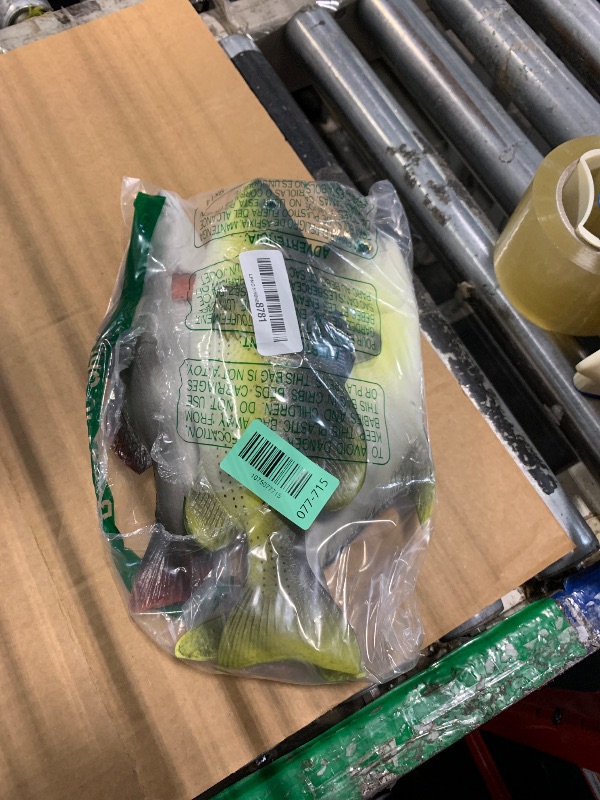 Photo 1 of **MISSING ONE **
NROZIET 4 Pack Fake Fish, 11 Inch Realistic Artificial Fishes Models, Rubber Lifelike Fake Sea Fish Decor for Aquarium Displays, Themed Parties, Photography Props, Kitchen Decor 4 Unique Styles