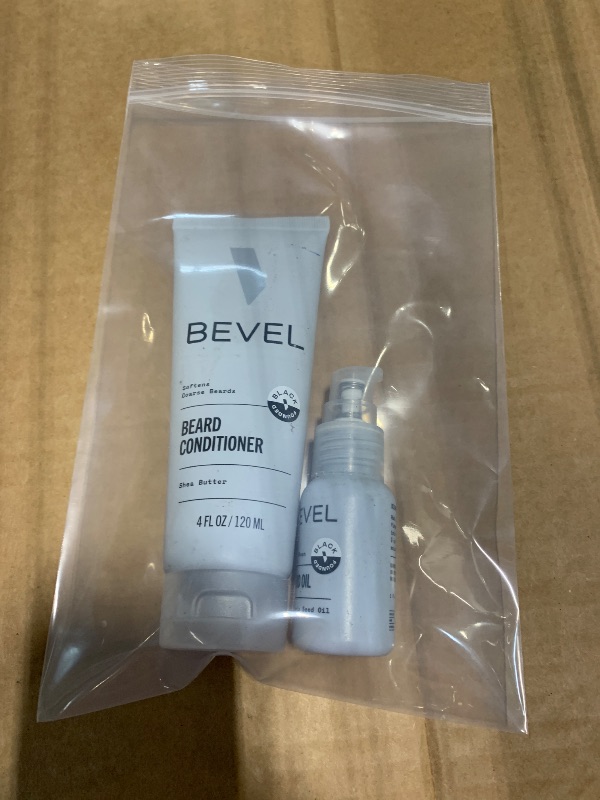 Photo 1 of *PARTIAL SET*
Bevel Shaving Kit for Men - BEARD OIL AND CONDITIONER
