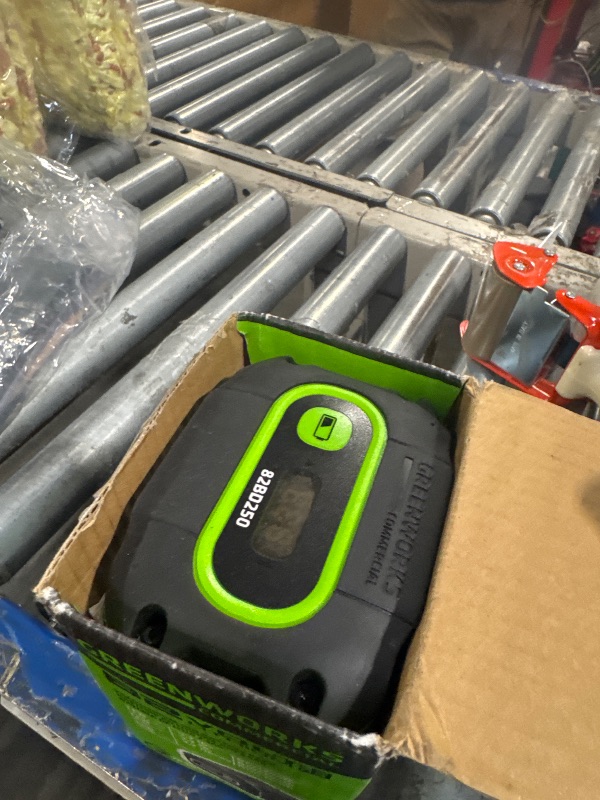 Photo 1 of **UNTESTED**
Greenworks 80V 2.0Ah Lithium-Ion Battery (Genuine Greenworks Battery / 75+ Compatible Tools)