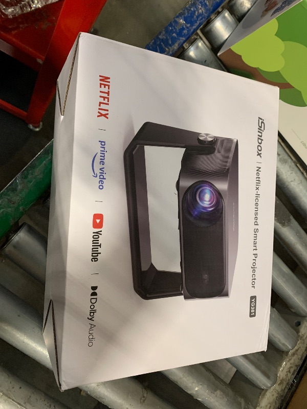 Photo 1 of [2000 ANSI/Auto Focus & Keystone/Built-in APP] 4K Outdoor Projector with Wifi and Bluetooth, Smart Portable Projector with Built in Apps YouTube/PrimeVideo & Dolby, Home Theater Projector with HDR10+
