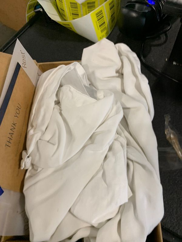 Photo 1 of ***DIRTY****REST® Evercool®+ Cooling Pillowcases Standard - 2 Pillowcases for Sensitive Skin, Silver Infused Fabric for Hygienic Sleep, Silky Smooth for Curly Hair, High Elastic for Snug Fit (19x29 inches)